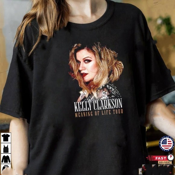 New Rare Kelly Clarkson Tour T-Shirt - Picture 1 of 4